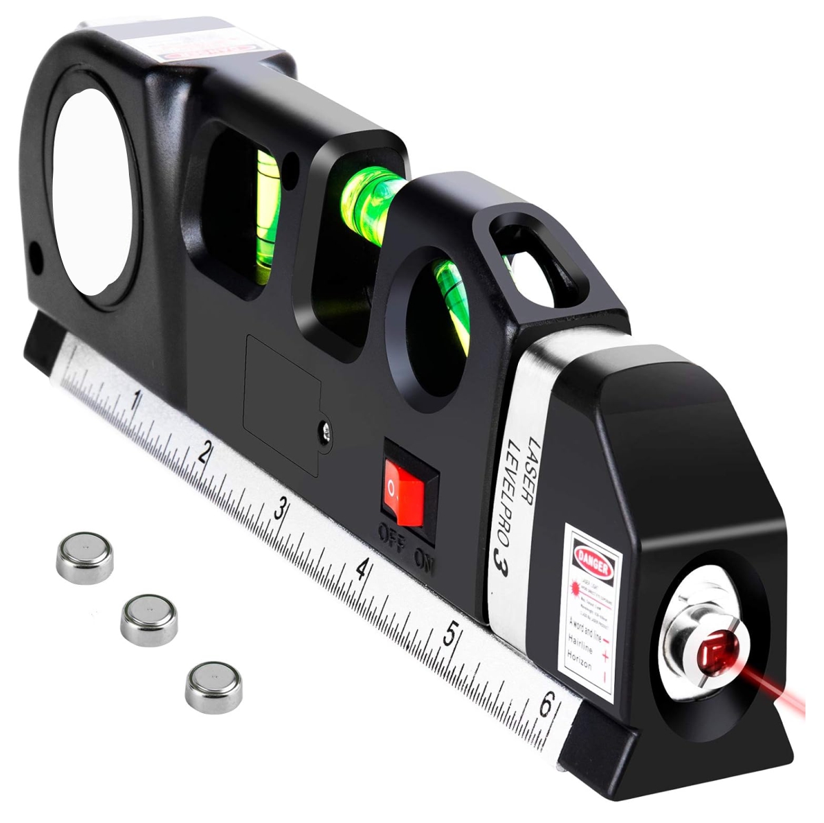 Miniatura 2 de Nivel laser línea de cinta métrica